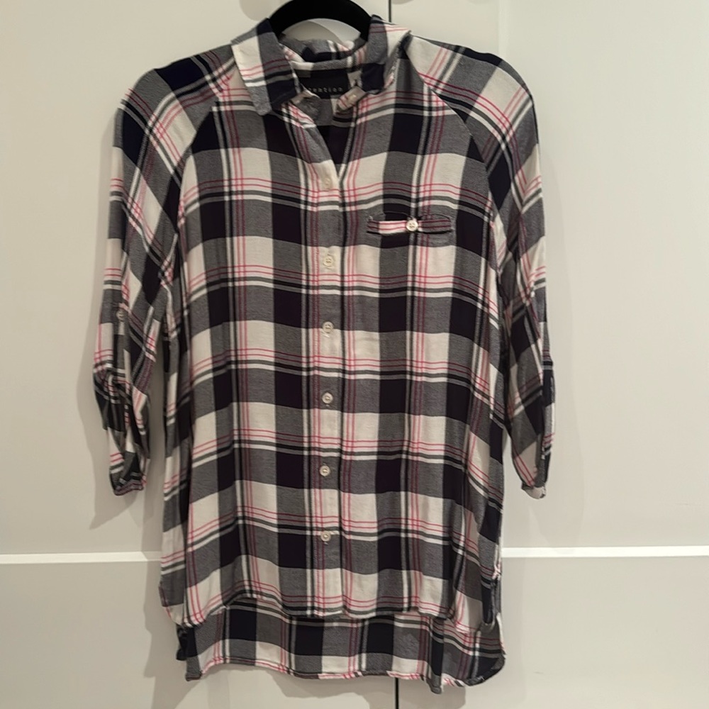 Plaid soft flannel
